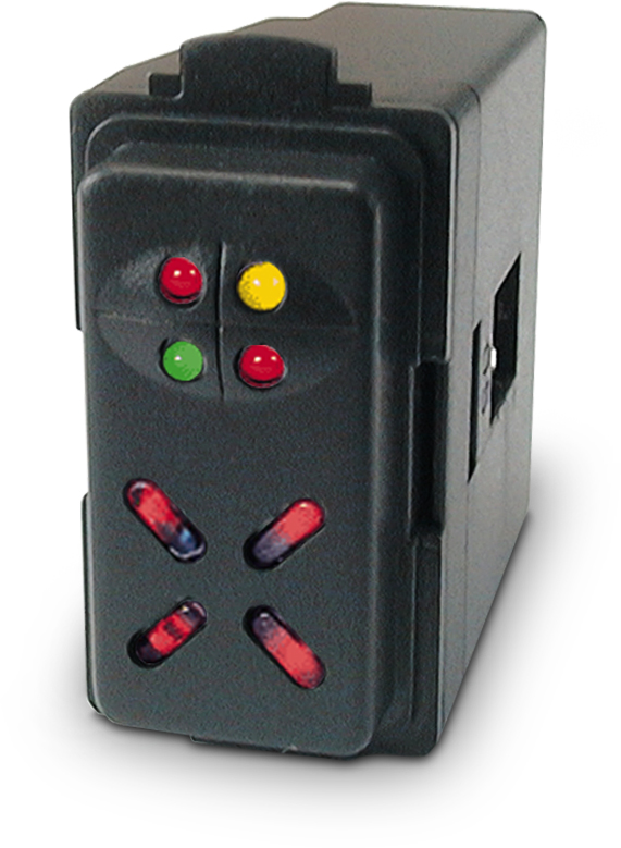 ELMO I8S Inseritore I8 in contenitore tropicalizzato nero