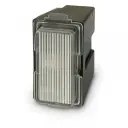 ELMO ILUX Punto luce da incasso adatto per illuminazione di emergenza. Collegabile alla linea di alimentazione delle centrali cablate . Necessita di scheda SKILUX