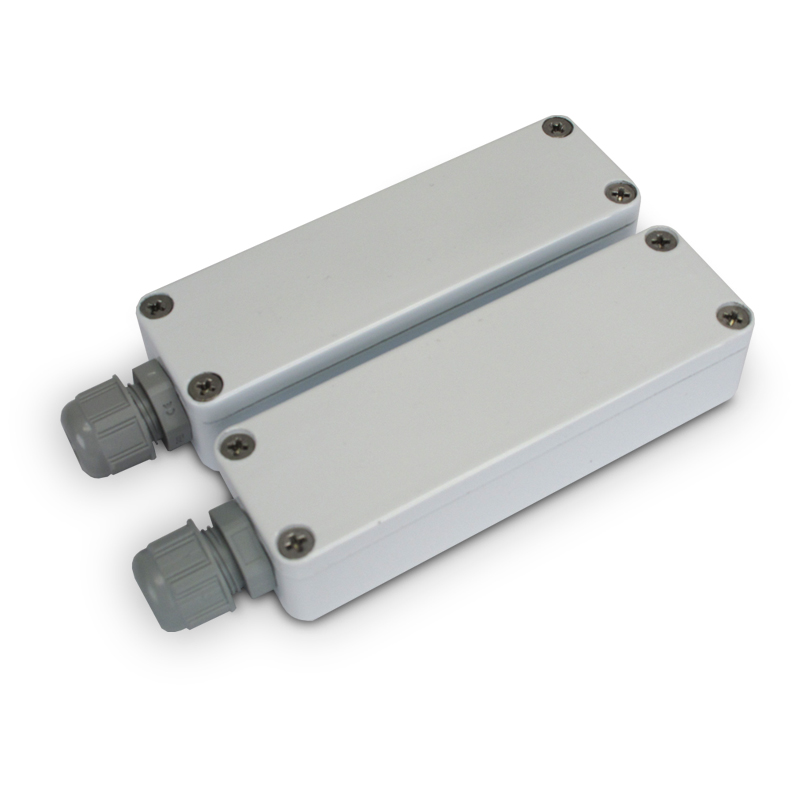 ELMO K103 UTKCH21-91 - Contatto magnetico a triplo bilanciamento per montaggio a vista. Protezione contro lo strappo sia per contatto che per magnete