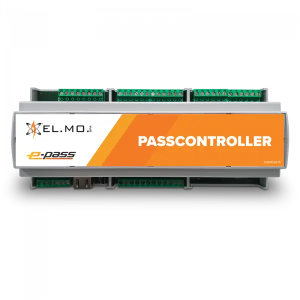 ELMO PASSCT02 Controller PASSCONTROLLER su barra DIN per 1 varco, espandibile fino a 32