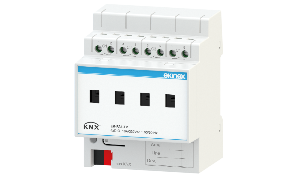 EKINEX Uscita binaria 4 canali