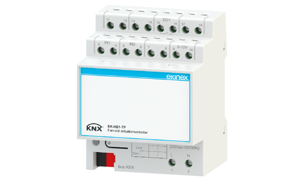 EKINEX Controllore fancoil 0-10 V