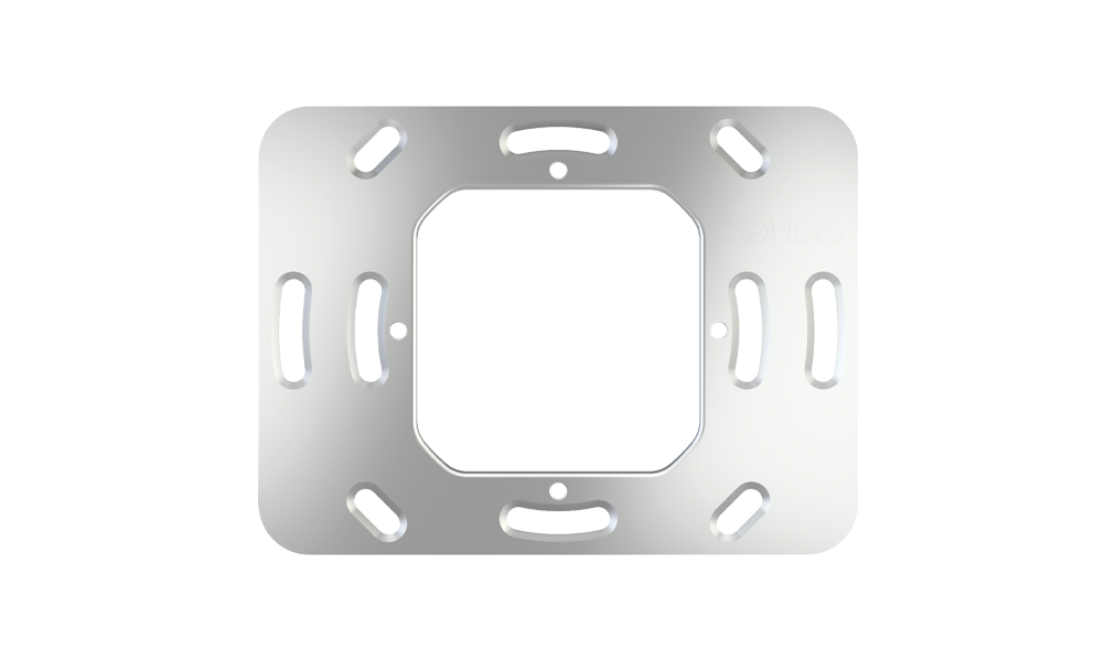 EKINEX Supporto di montaggio rettangolare (dispositivi serie 20venti, FF e 71)