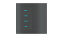 EKINEX Pulsante 4 tasti con testi/simboli retroilluminati e sensore di prossimità