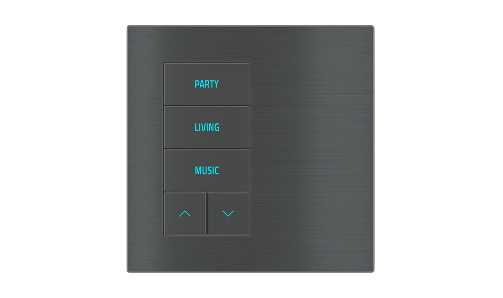 EKINEX Pulsante 5 tasti con testi/simboli retroilluminati e sensore di prossimità