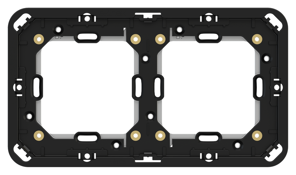 EKINEX Telaio adattatore 2 posti (muratura)