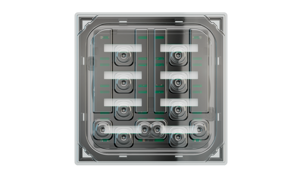 EKINEX Protezione termoformata per pulsante serie 20venti Deep