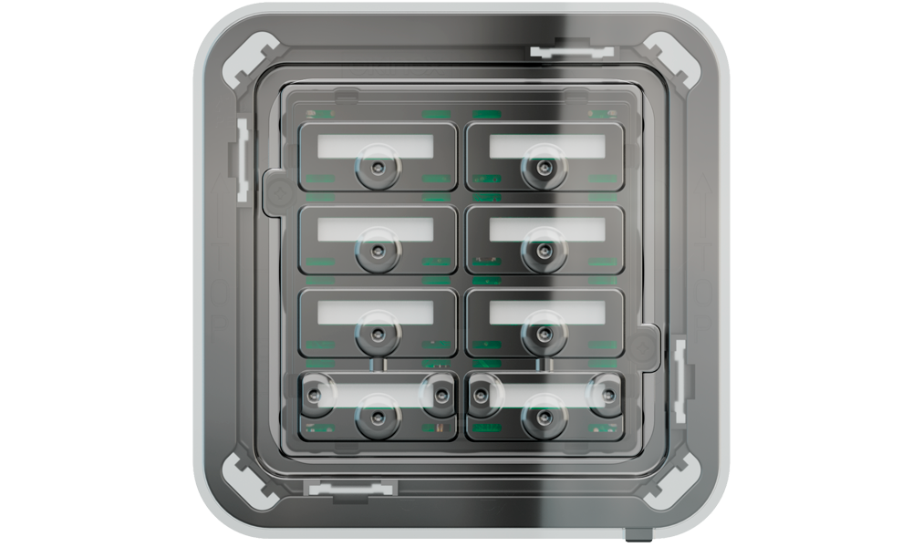 EKINEX Protezione termoformata per pulsante serie 20venti Surface