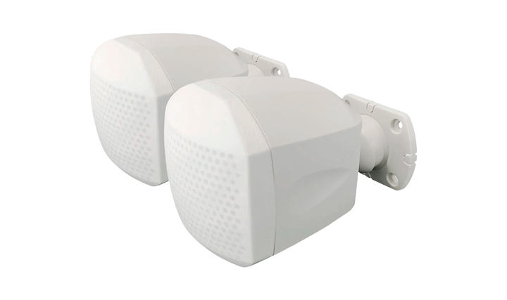 EKINEX Speaker da parete IP66 (coppia) - bianco