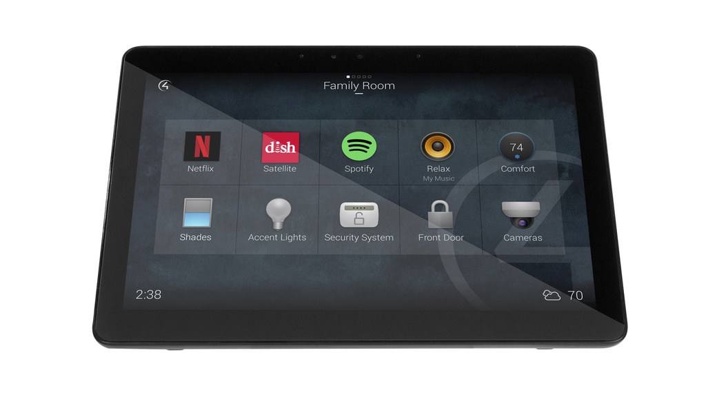 CONTROL4 C4-T4T8-BL Touchscreen nero Serie T4 8" da tavolo