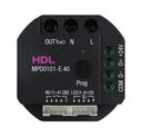 HDL MPD0101-E.40 Attuatore da incasso 1CH 1A 4 input