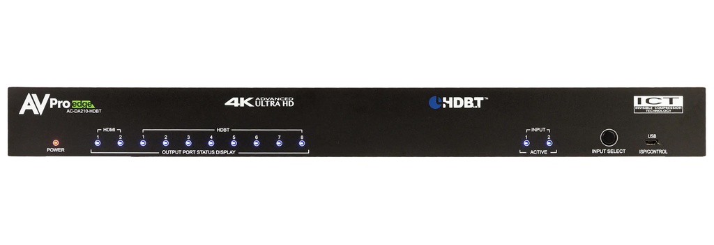 AVPro Edge AC-DA210-HDBT Distributore video HDMI 2 x 10 18Gbps HDBaseT