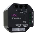 HDL MPR0210-E.40 Attuatore da incasso 2CH 10A 4 input