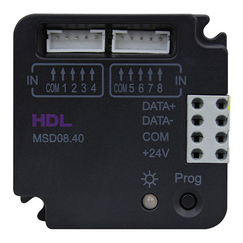 HDL MSD08.40 Modulo ad incasso di contatto 8 input