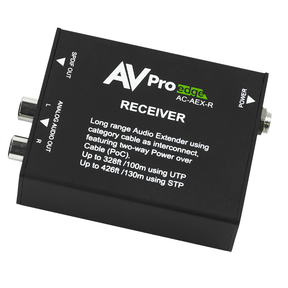 AVPro Edge AC-AEX-R Extender audio stereo ricevitore
