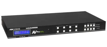 AVPro Edge AC-MX-44 Matrice video HDMI 4 x 4 4K