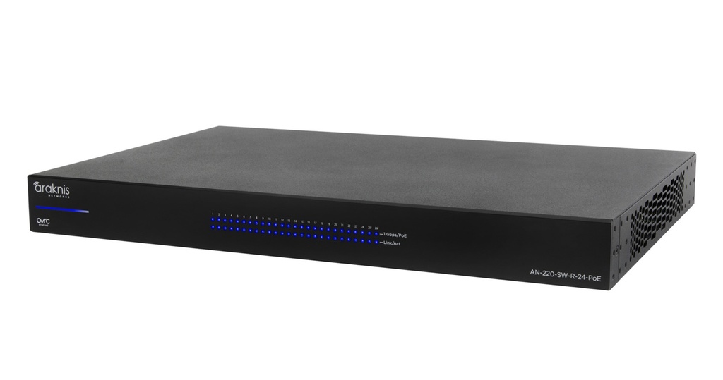 Araknis AN-220-SW-R-24-POE Websmart manag. switch 24+2 porte post. PoE+ parz.