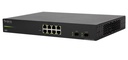 Araknis AN-320-SW-F-8-POE Managed Switch 8 porte PoE Anteriori