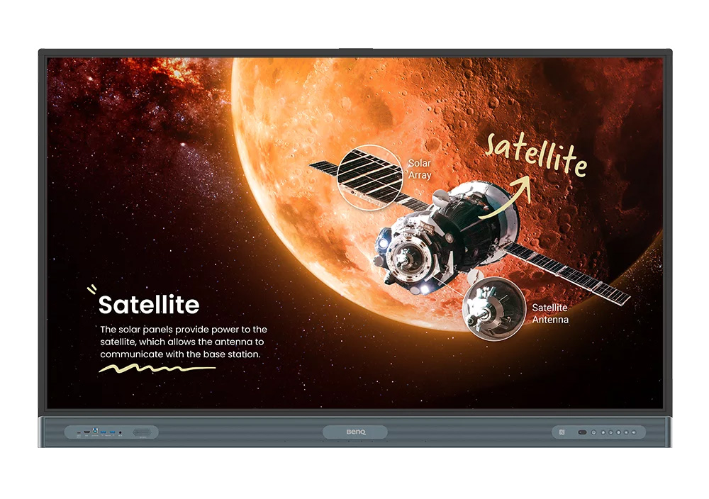 BENQ RP7504 Monitor smart board D-LED 75", 3840x2160, 400cd/mq