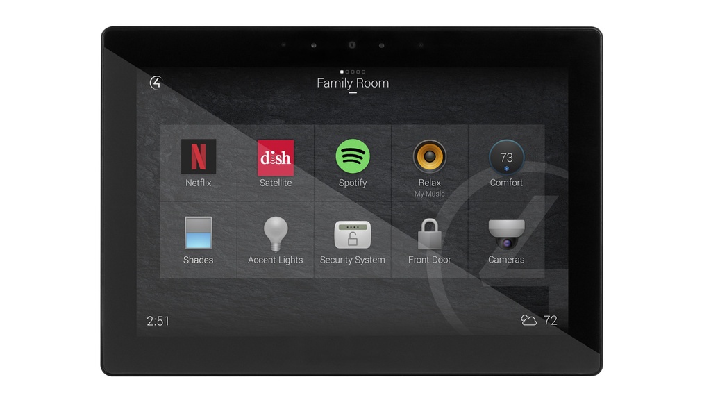 CONTROL4 C4-T4IW8-BL Touchscreen nero Serie T4 8" inst. a parete
