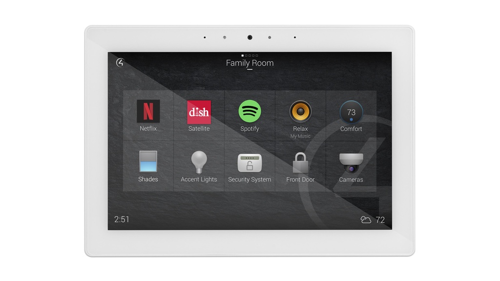 CONTROL4 C4-T4IW8-WH Touchscreen bianco Serie T4 8" inst. a parete