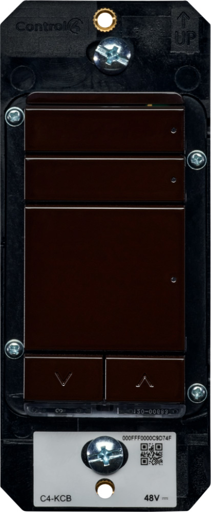 CONTROL4 C4-KCB-C-BR Tastiera configurabile RS-485 Contemp. Brown