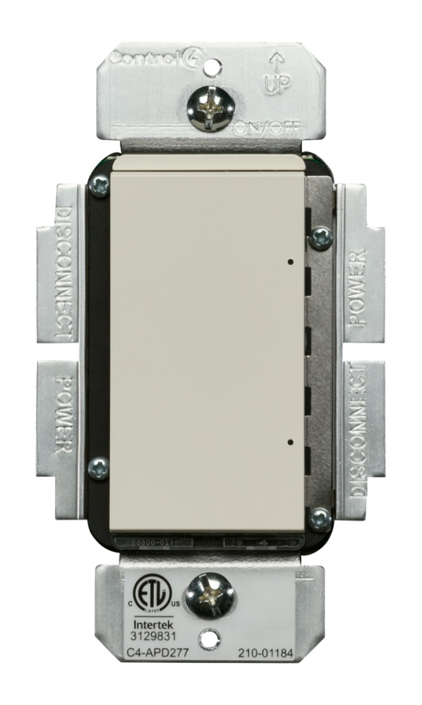 CONTROL4 C4-APD240-C-BI Dimmer controllo di fase ZigBee Contemp. Biscuit