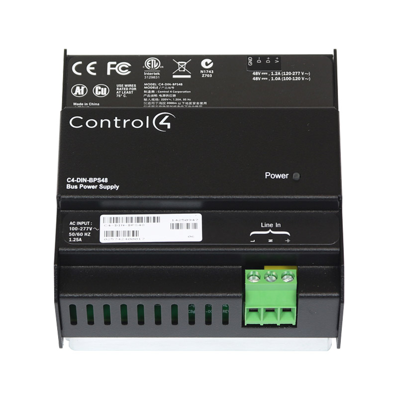 CONTROL4 C4-DIN-BPS48 Alimentatore da 48 V per dispositivi su bus RS-485