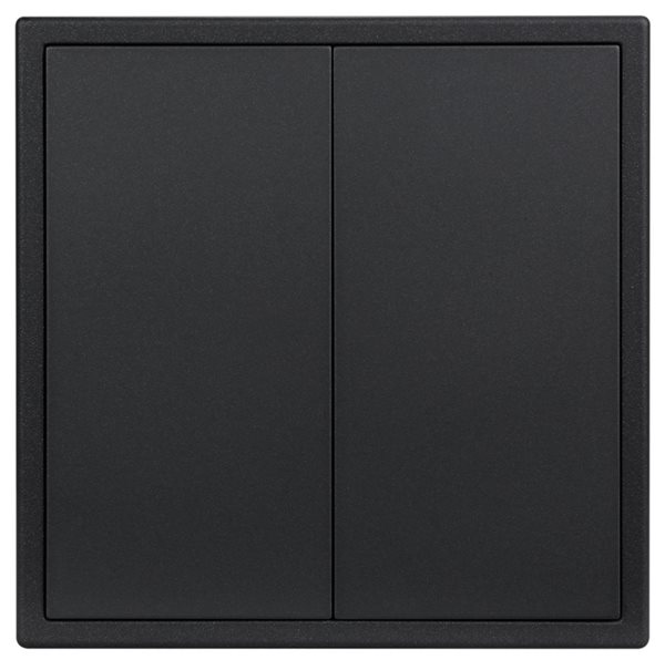 HDL M/PT2RB.1-AG Smart Panel 4 pulsanti serie Tile, grigio, plastica