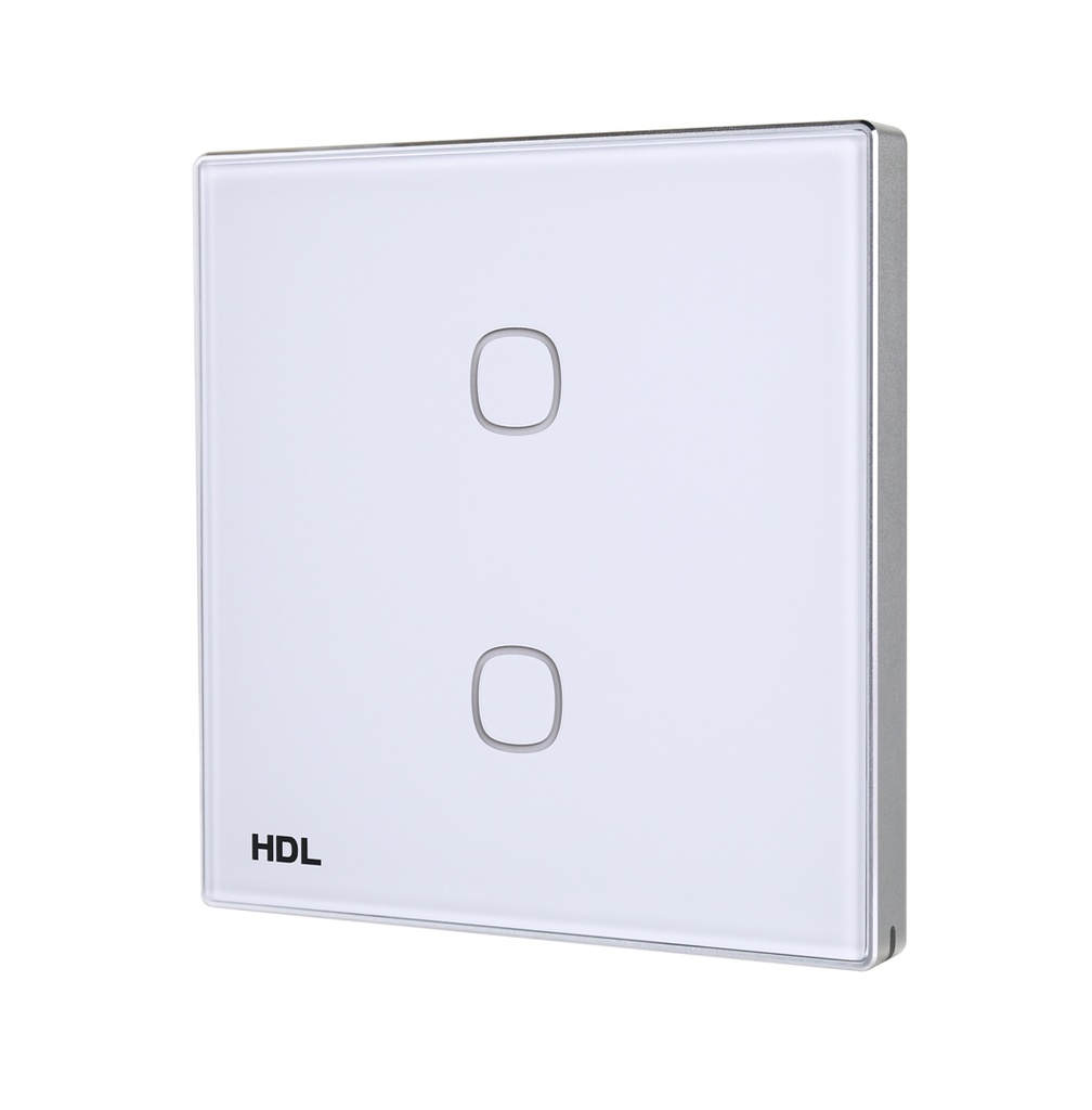 HDL M/TBP2.1-A2-48-EU-WH Tastiera iTouch EU 2 puls. bianco