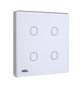 HDL M/TBP4.1-A2-48-EU-WH Tastiera iTouch EU 4 puls. bianco