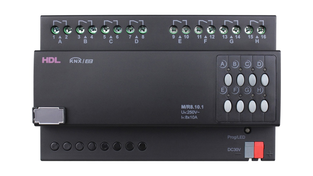 HDL M/R8.10.1 Attuatore 8CH 10A DIN