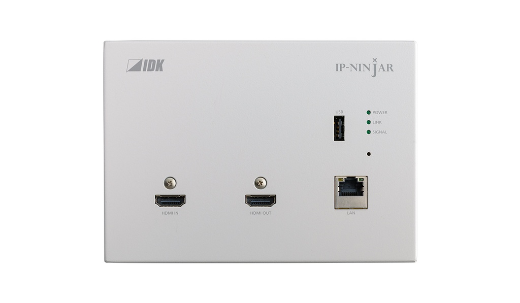 IDKAV IDK NJR-P01UCW-T Trasmettitore IP CAT 10 GbE/USB/HDMI 4K@60 4:4:4