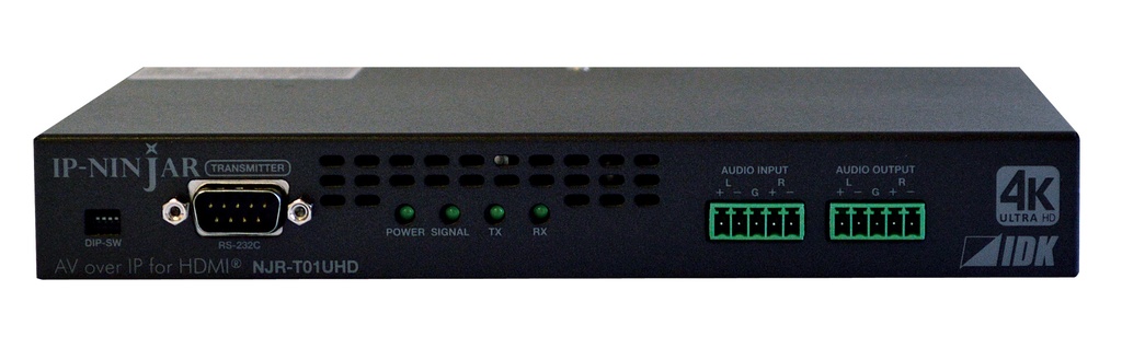IDKAV IDK NJR-T01UHD Trasmettitore IP F.O. a 10 GbE/HDMI4K@60 4:4:4
