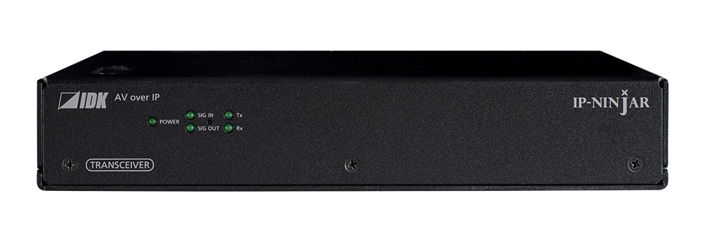 IDKAV IDK NJR-P01UCR-TR Transceiver Rugged IP CAT 10GbE/HDMI 4K@60 4:4:4 + audio analogico