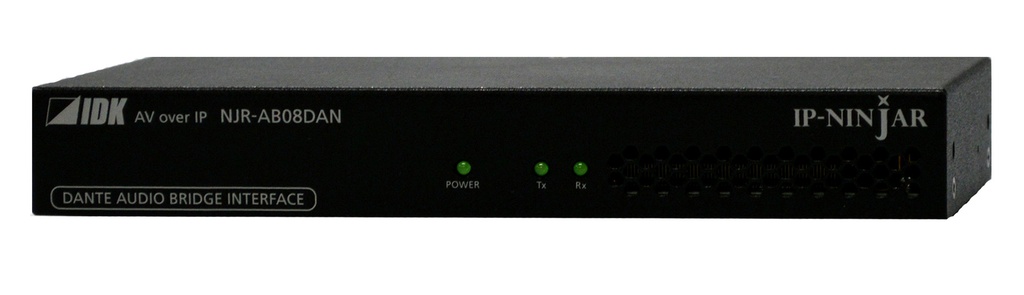 IDKAV IDK NJR-AB08DAN Interfaccia Dante IP-NINJAR