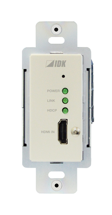 IDKAV IDK HDC-TH100WP Trasmettitore parete HDBaseT HDMI 4K@60 HDCP2.2 da 1 Gang/US