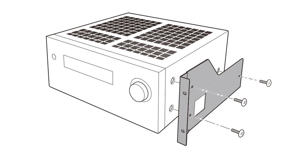 INTEGRA IRK1804C Staffa opzionale per montaggio a rack DRX8.4/5.4