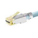 INVIDEO CAVI SCP S45-1755P Plug RJ45 ProSeries Pass Trough shielded 50pz