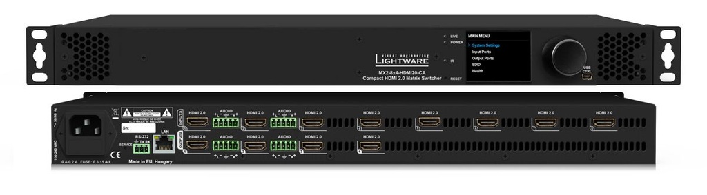 LIGHTWARE MX2-8x4-HDMI20-CA