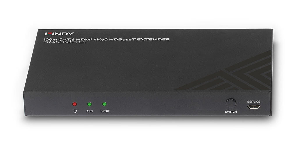 LINDY Trasmettitore HDBaseT HDMI 4K@60, Audio, IR & RS-232, PoH, 100m