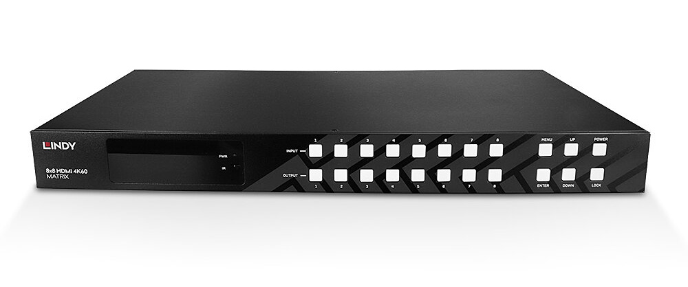 LINDY 38334 Matrice HDMI 4K60, 8x8 Matrice 8x8 HDMI 4K60