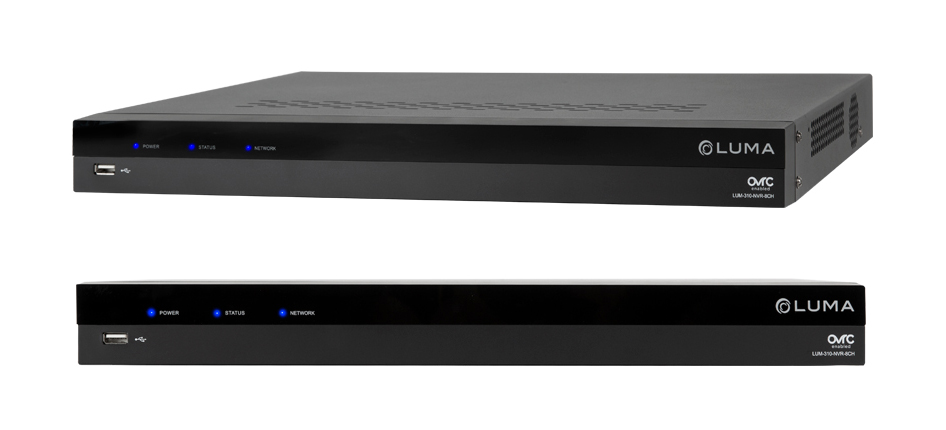 LUMA LUM-310-NVR-8CH-1T NVR serie 310 8ch 1 TB