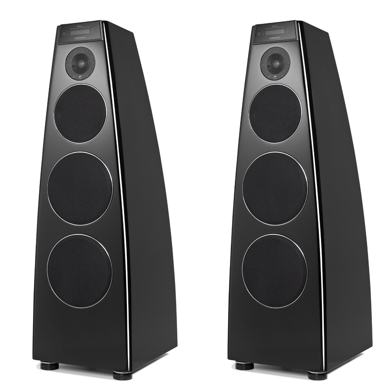 MERIDIAN DSP7200SE BLACK (Coppia) Diffusori attivi DSP da pavimento Special Edition