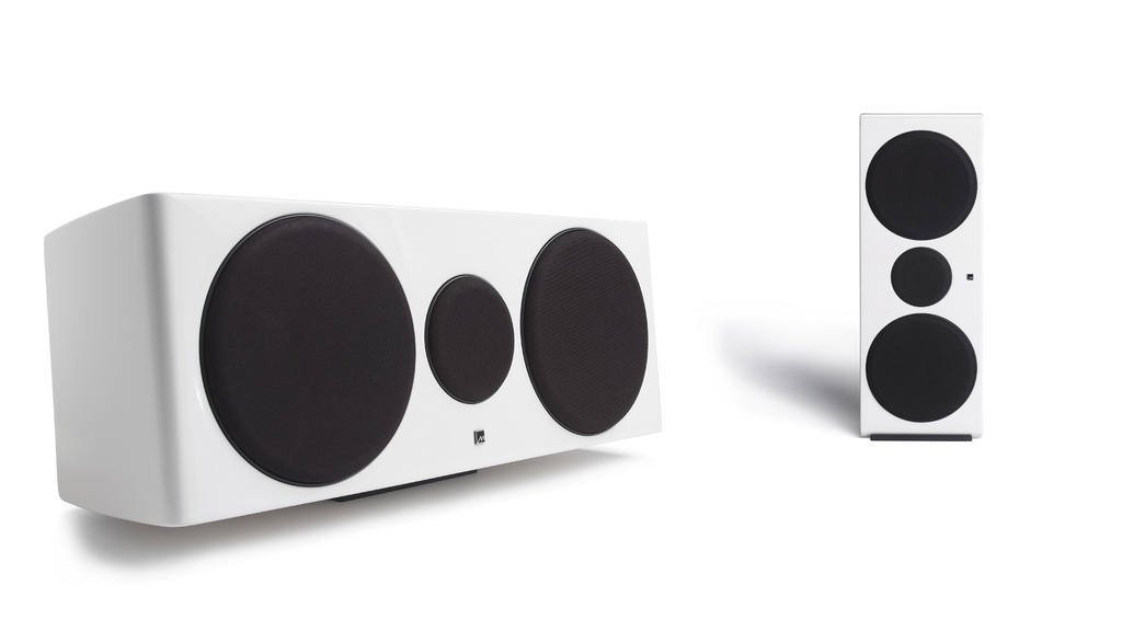 MERIDIAN DSP3300 WHITE Diffusore centrale da scaffale attivo con DSP