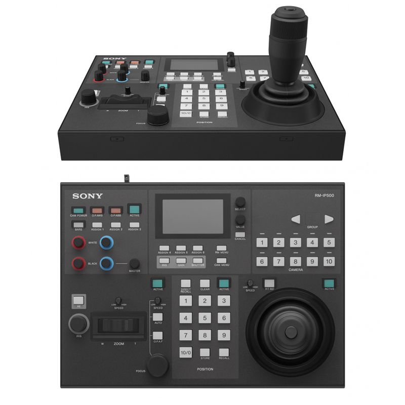 SONY RM-IP500/AC Controllo avanzato telecamere PTZ via LAN, RS422