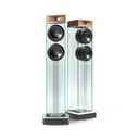 WATERFALL AUDIO NIAGARA XT2 CLASSIC (Coppia) Diffusori da pavimento in vetro finitura in faggio