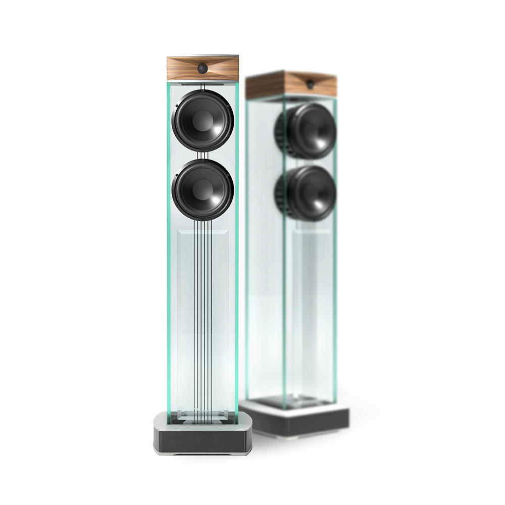 WATERFALL AUDIO NIAGARA XT2 EXCLUSIVE (Coppia) Diffusori da pavim. in vetro finitura su richiesta