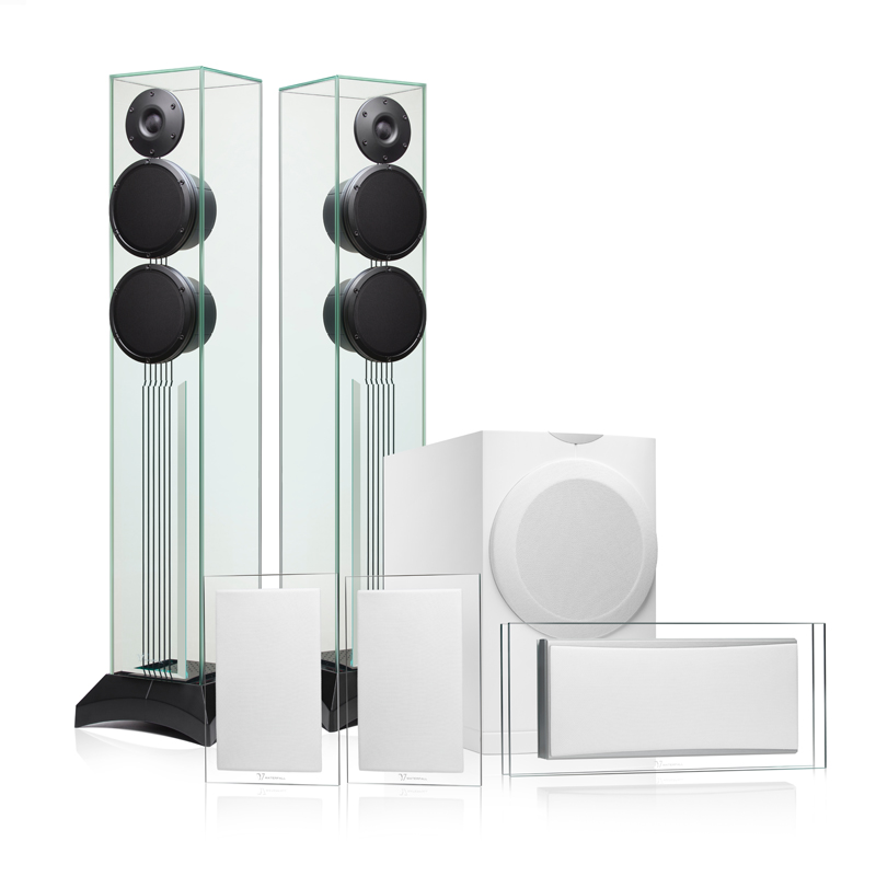 WATERFALL AUDIO PACK 5 WHITE Home Theatre Pack 5
