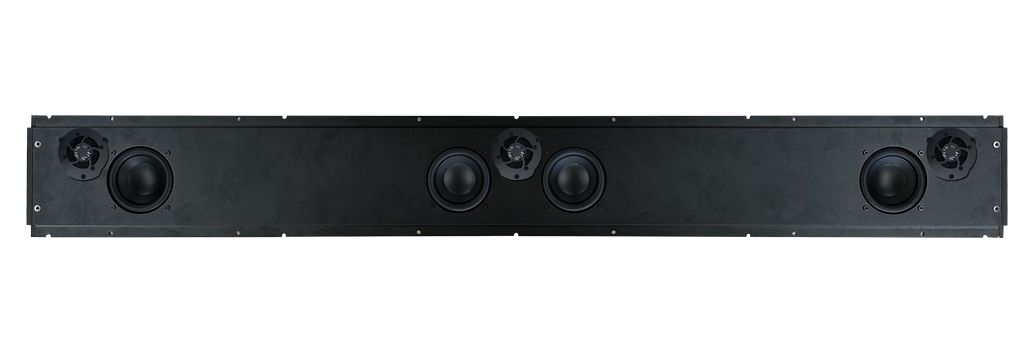 WISDOM P7M-LCR SoundBar con sistema di montaggio LCR (tv)